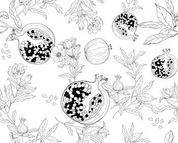 Online coloring book: Flying grenades coloring book
